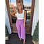The Uptown Peach Lavender Lane Scallop Pants