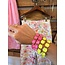 The Uptown Peach Electric Glow Bracelet