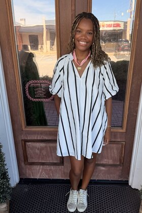 Sadie Stripe Dress