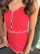 Double Scallop Stitch Cami Top