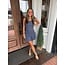 The Uptown Peach Moonlight Polka Dot Mini