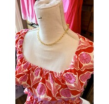 Flat Link Necklace