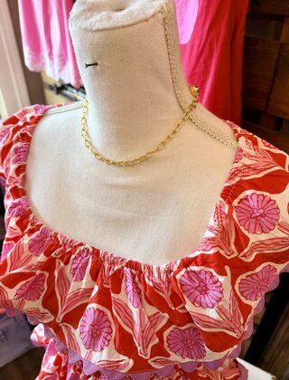 Flat Link Necklace