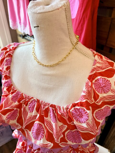 Flat Link Necklace