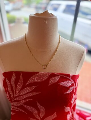 Small Ball Charm Necklace