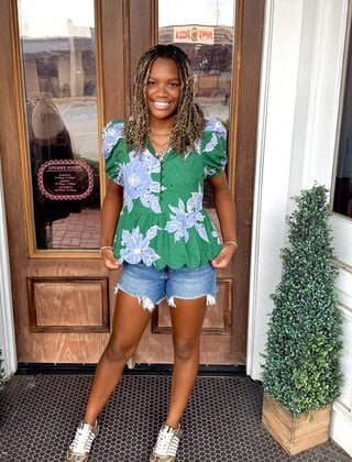 Magnolia Meadow Blouse