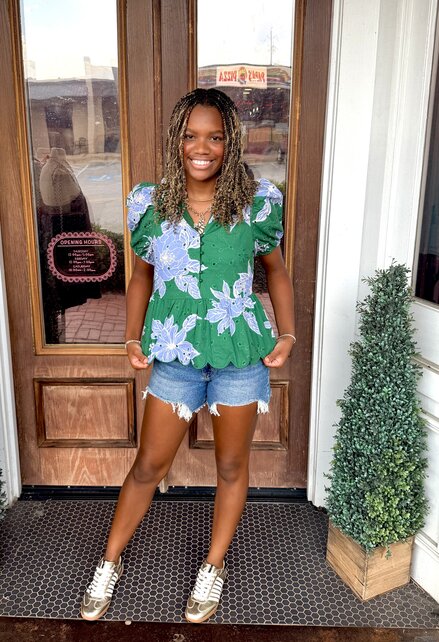 Magnolia Meadow Blouse