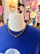 Bubble & Bar Charm Necklace