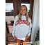 The Uptown Peach Reversible GA Sweatshirt