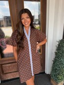 Bluebell Dot Mini Dress