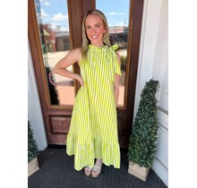 Key Lime Kiss Midi Dress