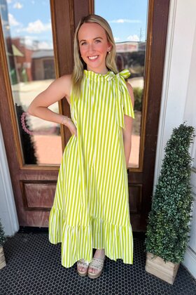 Key Lime Kiss Midi Dress