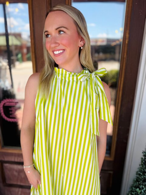 Key Lime Kiss Midi Dress