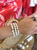 Beaded Blondes Bella Pearl Bracelet