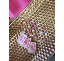 Beaded Blondes Kids Pink Pearl Poppi Bracelet