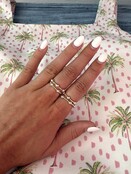 Beaded Blondes June Ring