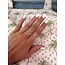 The Uptown Peach Beaded Blondes June Ring