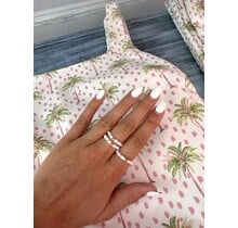 Beaded Blondes Jamie Pearl Ring 7/8