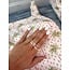 The Uptown Peach Beaded Blondes Jamie Pearl Ring 7/8