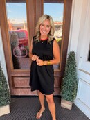 On the Go Black Dress