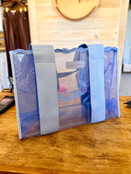 Case-Mate Jelly Tote - Carolina Blue Crochet Wave