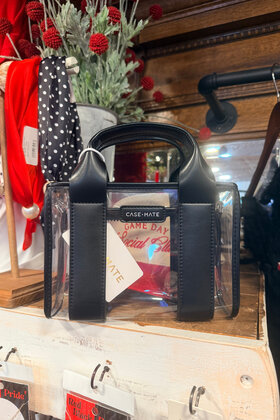 Case-Mate Jelly Stadium Bag - Black/Clear