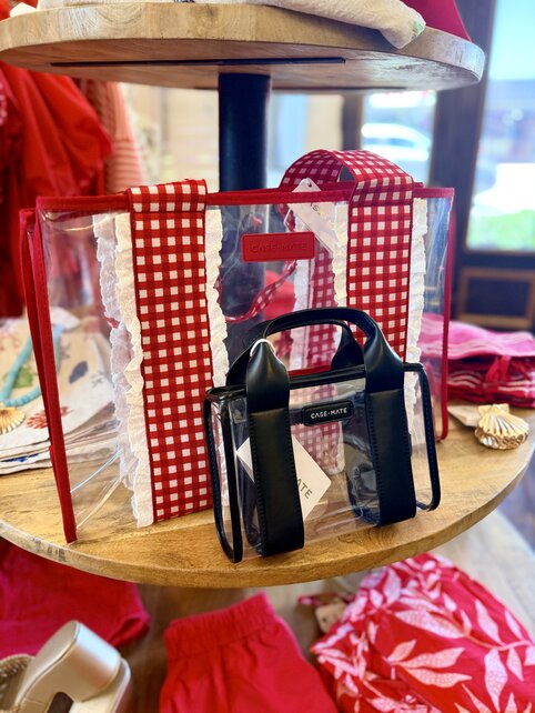 Case-Mate Jelly Stadium Bag - Black/Clear