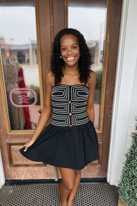 Midnight Muse Mini Dress