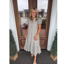 Dotted Darling Dress - Brown