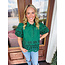 The Uptown Peach The Eyelet Detail Top