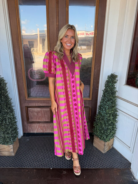 Raspberry Mojito Dress