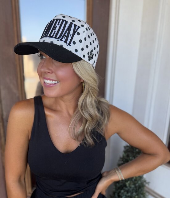 Polka Dot Hat