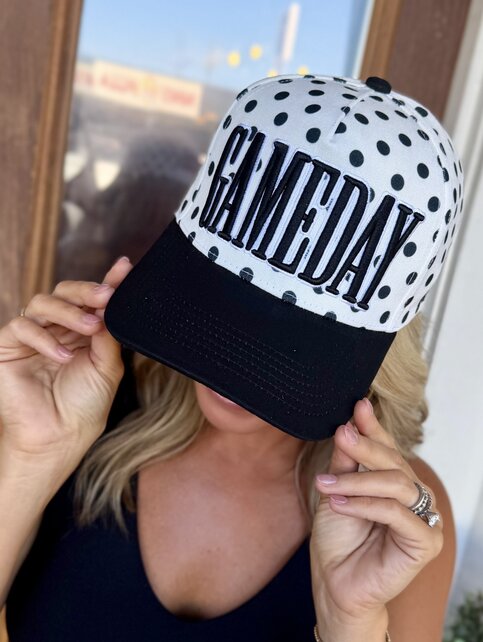 Polka Dot Hat
