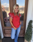 Cherry Picnic Blouse