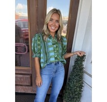 Evergreen Elegance Top