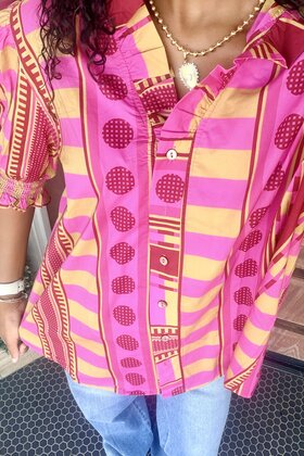 Sangria Sunset Top