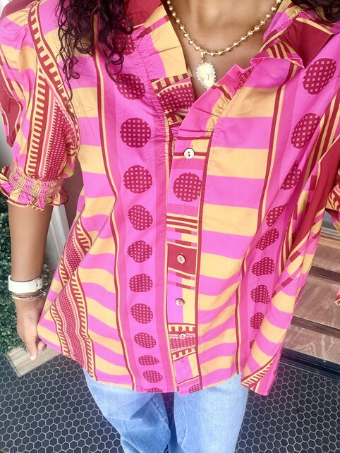 Sangria Sunset Top