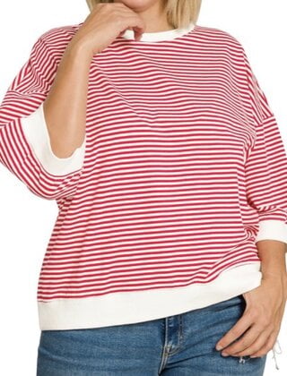 Sassy Stripe Top