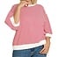 The Uptown Peach Sassy Stripe Top