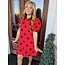 The Uptown Peach The Lola Dot Dress