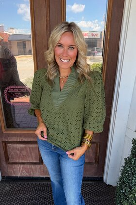 The Olive Green Top