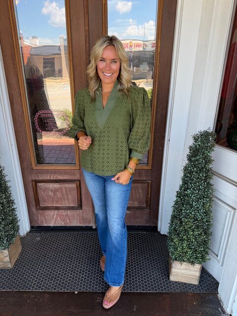 The Olive Green Top