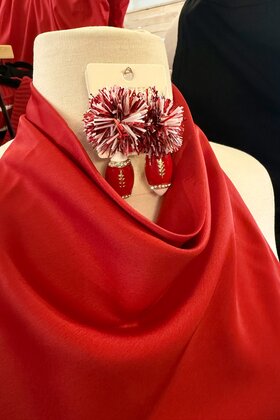 Pompom Earrings
