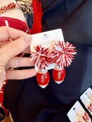 Pompom Earrings