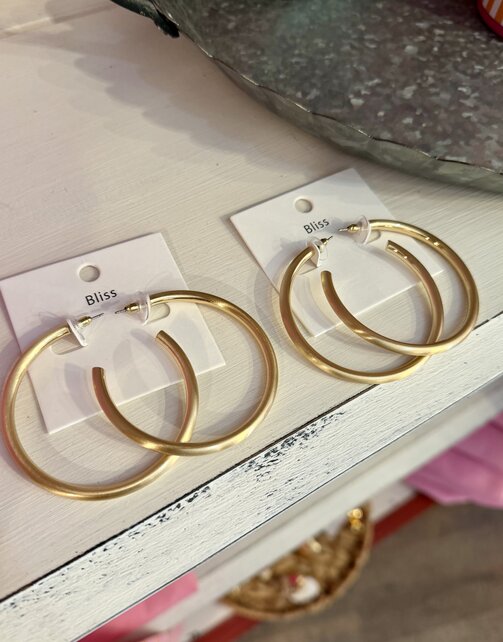 Everyday Gold Hoops