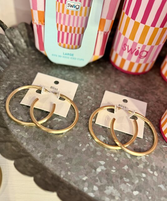 Everyday Gold Hoops