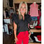 The Uptown Peach The Black Swan Top