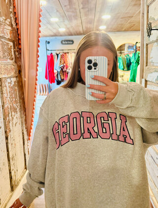 Georgia Striped Mockneck