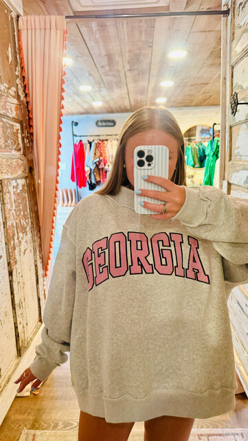 Georgia Striped Mockneck
