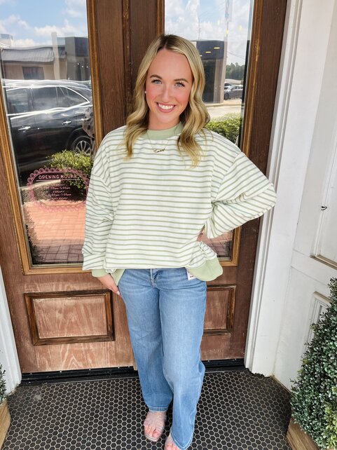 Dotted Cute Reversible Sweatshirt